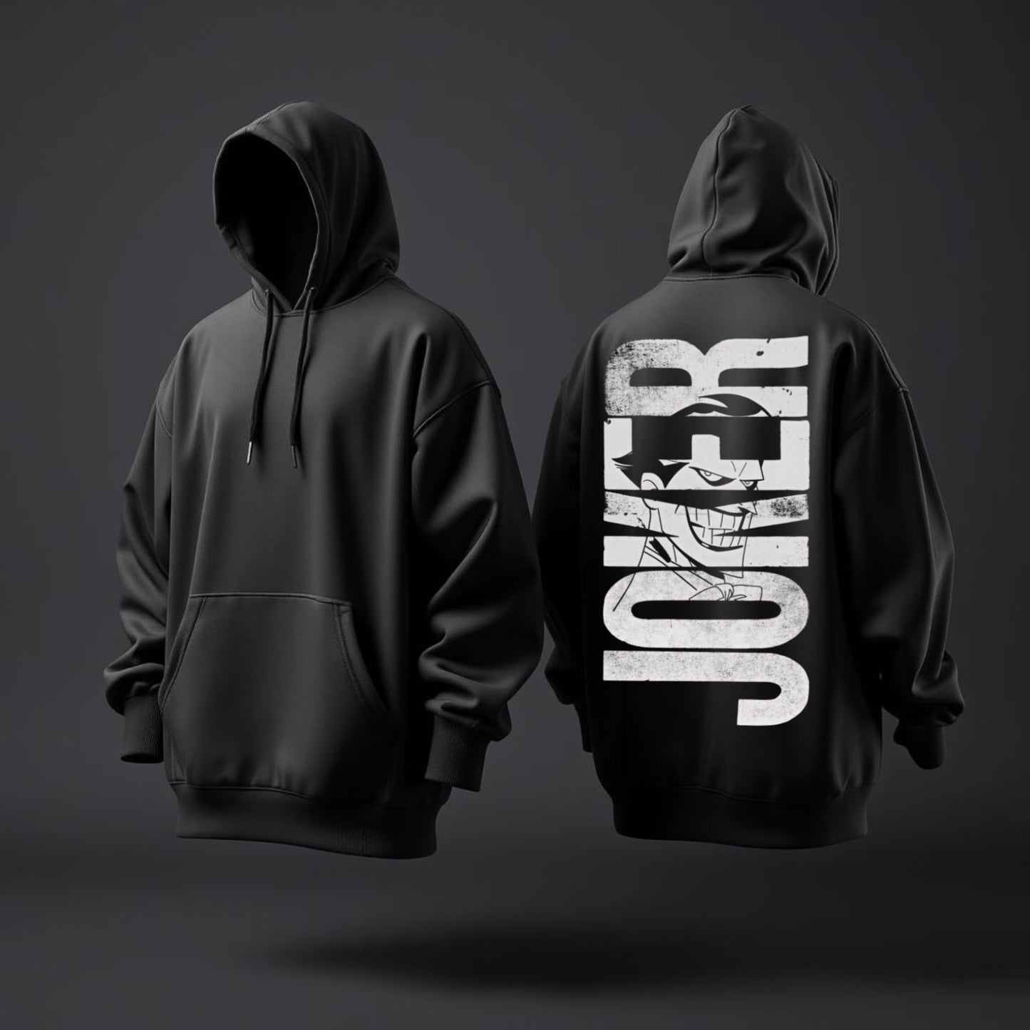 Mad Smile joker Hoodie – Dark Streetwear with Twisted Energy