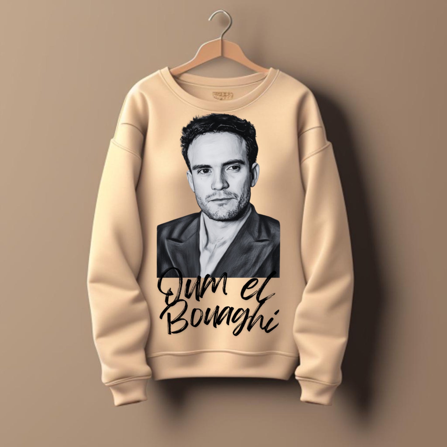 “Oum El Bouaghi Heritage Sweatshirt – Hand-Drawn Portrait Edition