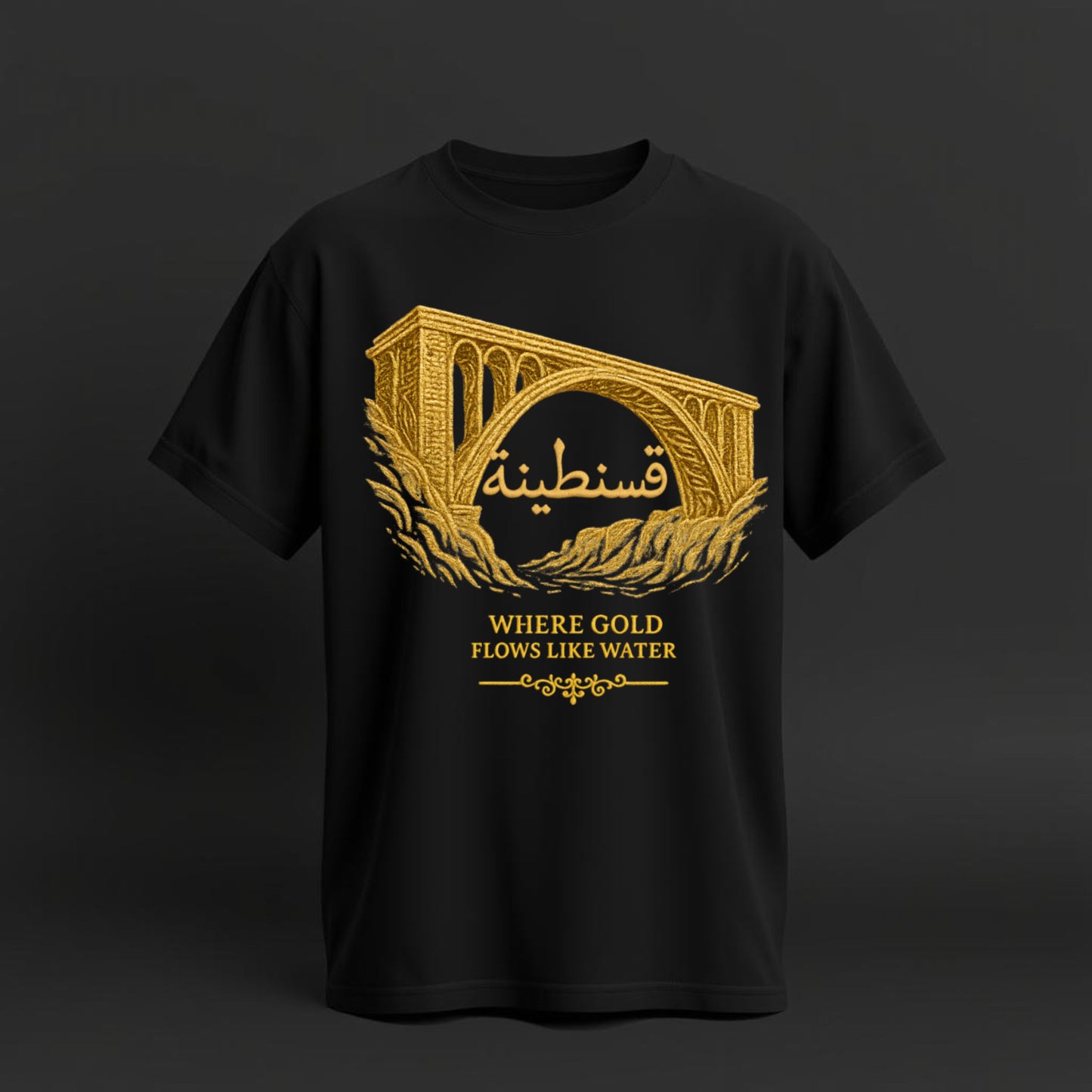 Constantine – Where Gold Flows Like Water” T-Shirt