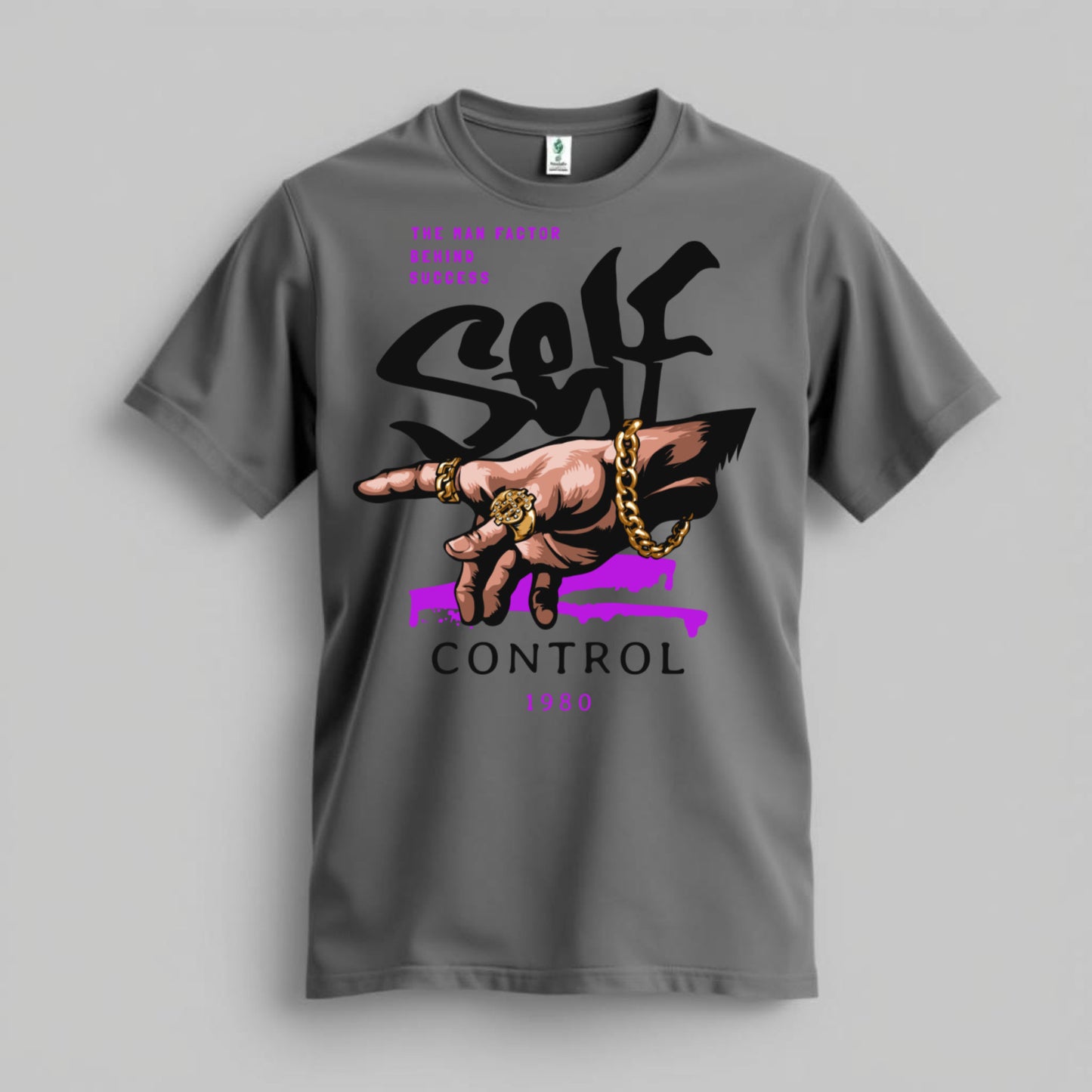 Self Control – Bold Motivational Streetwear T-Shirt