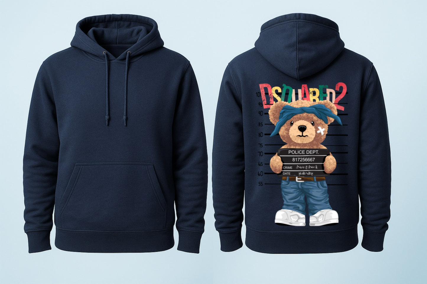 Rebel Bear Hoodie – Streetwear with Attitude