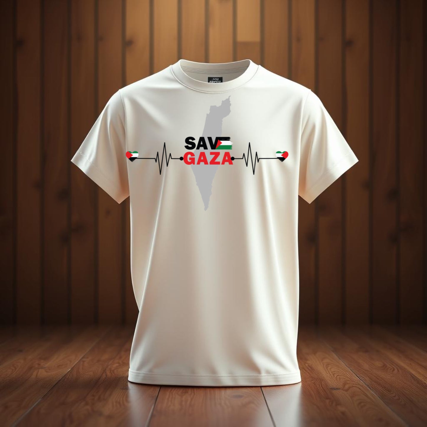 “Heartbeat for Gaza T-Shirt