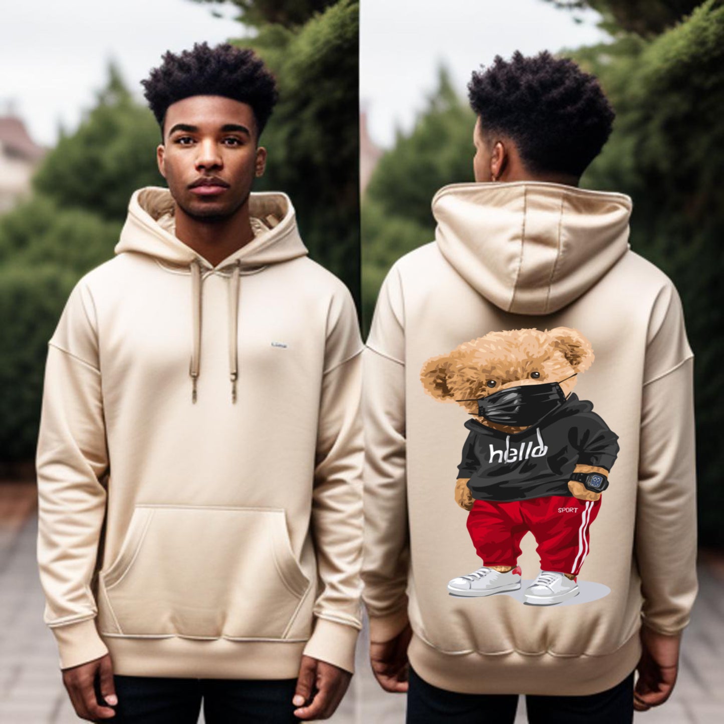Street Bear Hoodie – Urban Style with Modern Vibes