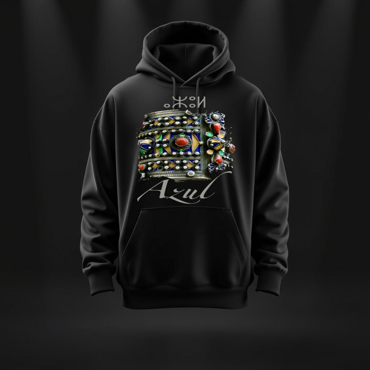 Azul – Amazigh Heritage Bracelet Tee