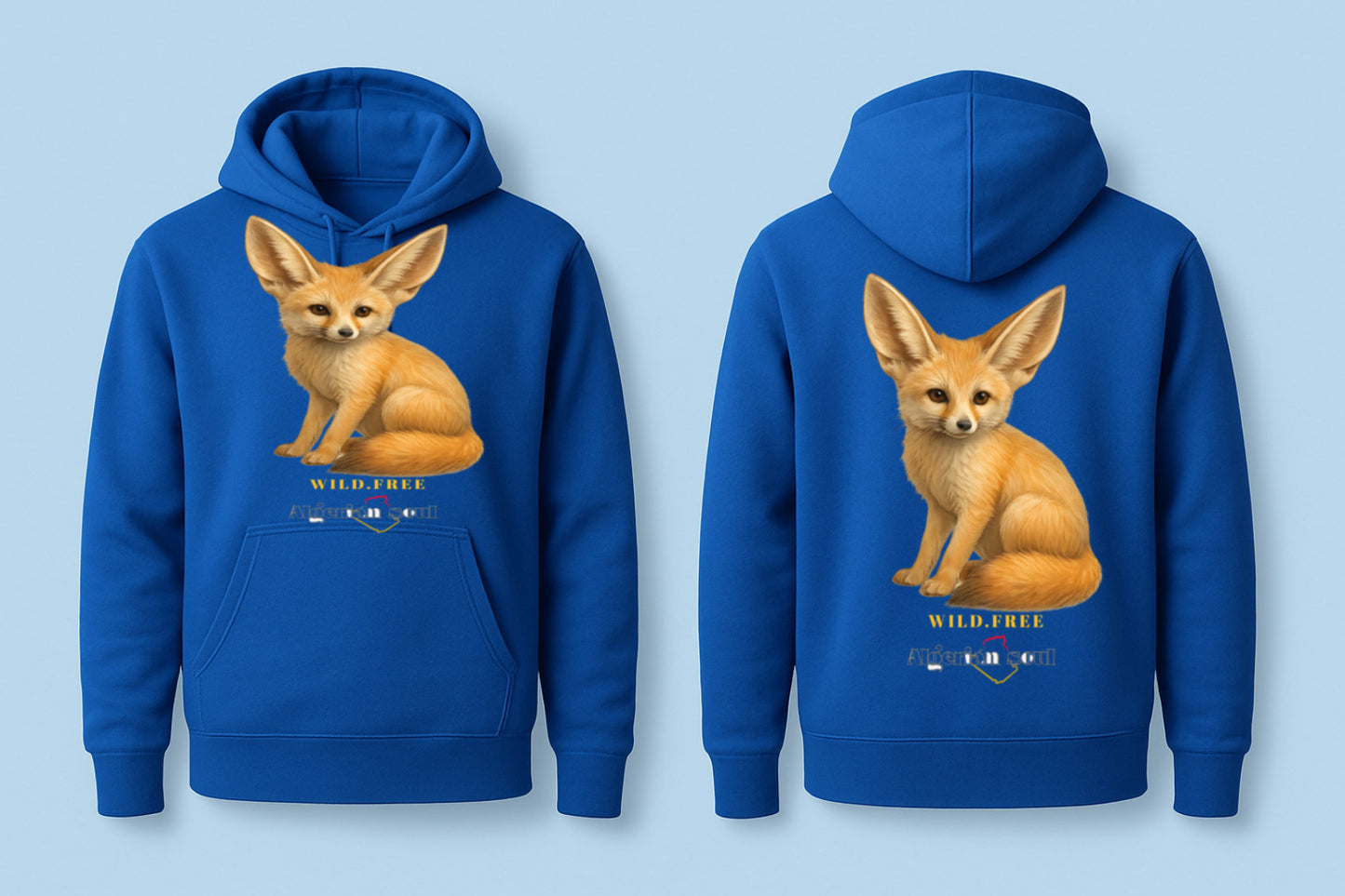 “Algerian Fennec Soul” T-Shirt – Wild & Free