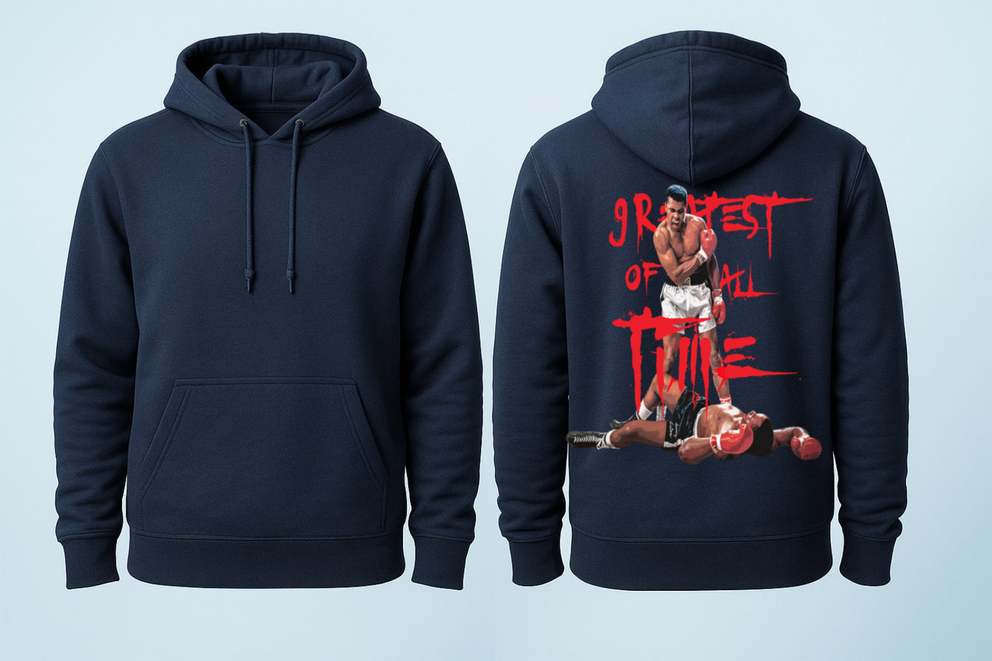Greatest of All Time Hoodie – Boxing Legend Streetwear Edition