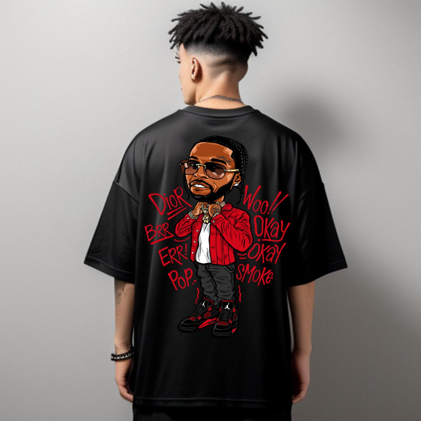 Pop Street Vibes – Urban Graphic Oversized T-Shirt