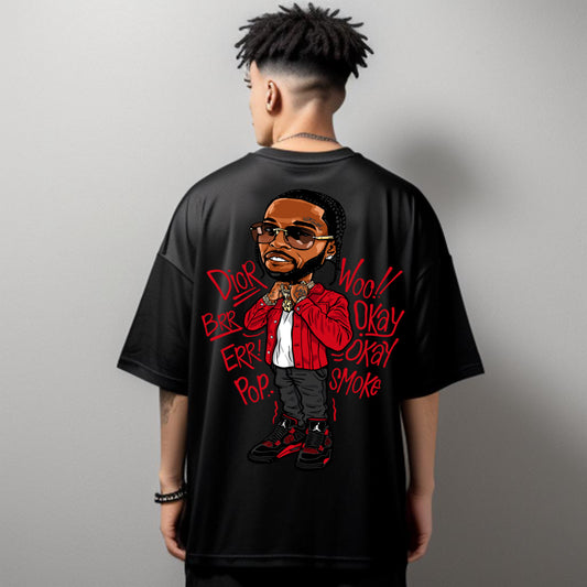 Pop Street Vibes – Urban Graphic Oversized T-Shirt