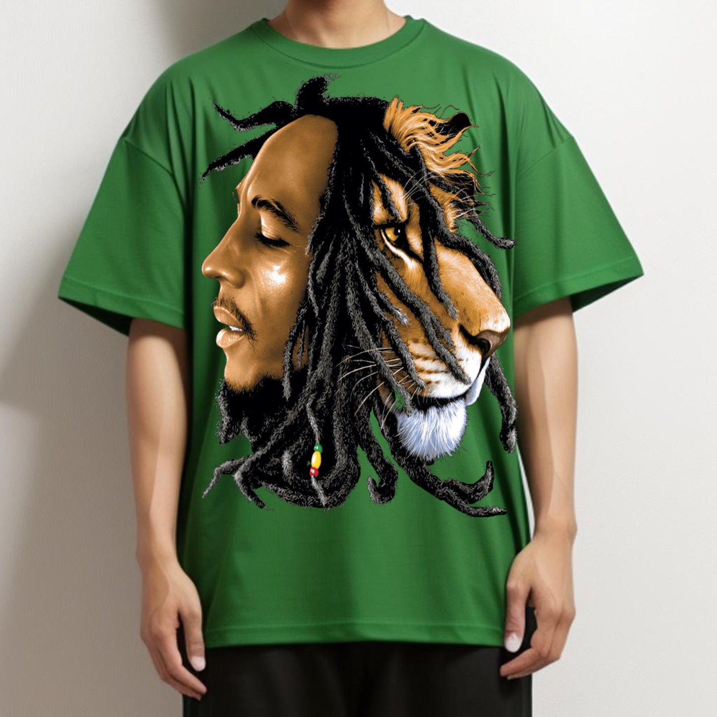 Lion Soul – Afro Fusion Artistic T-Shirt