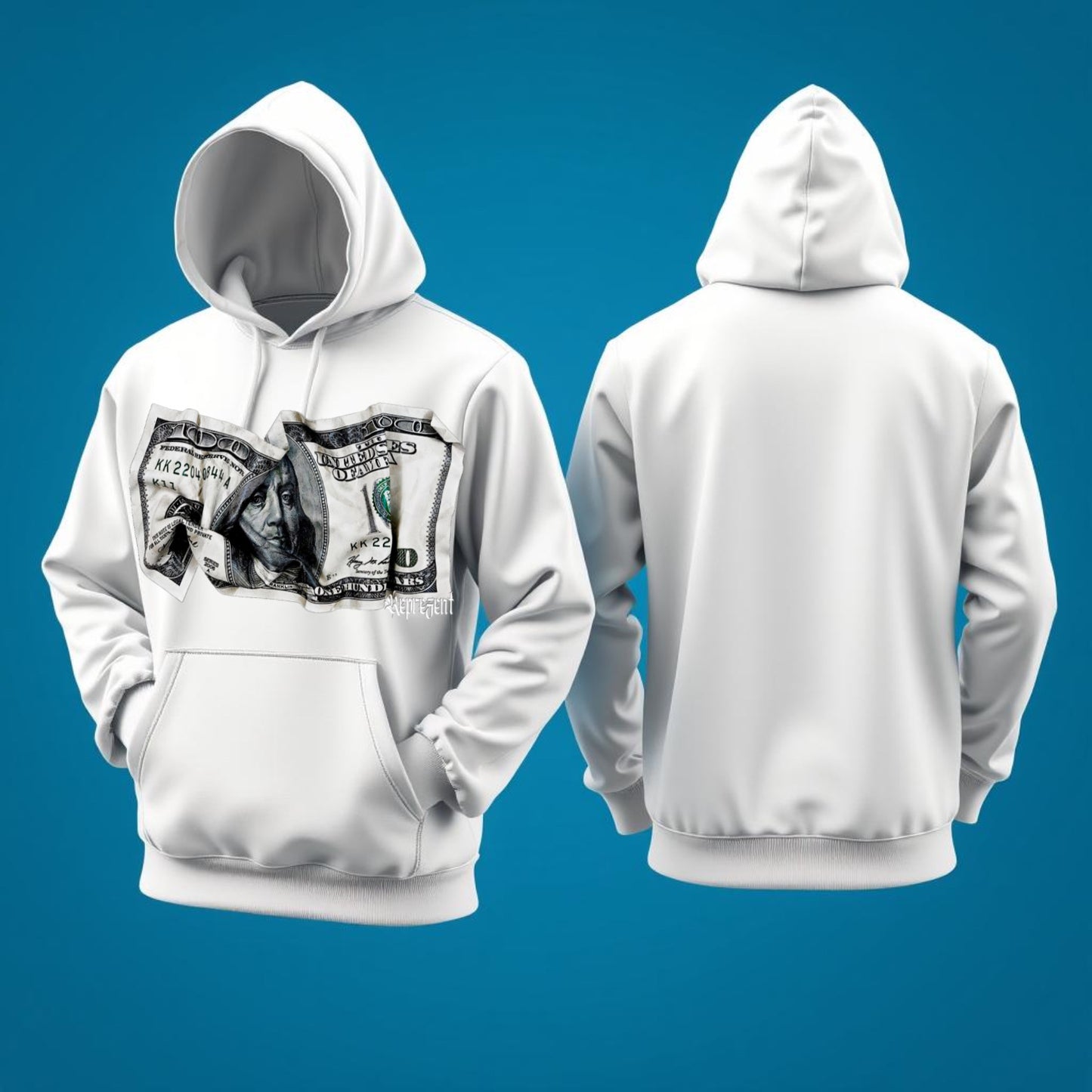 Crumbled Money Hoodie – Street Luxury Edition