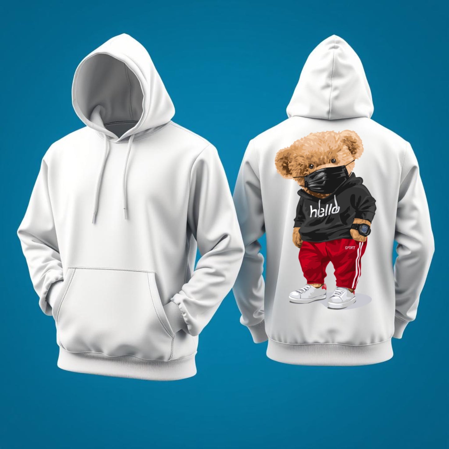 Street Bear Hoodie – Urban Style with Modern Vibes
