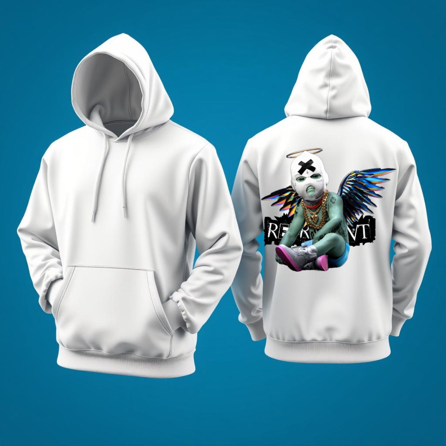 Rebel Angel Hoodie – Not All Saints Wear Halos