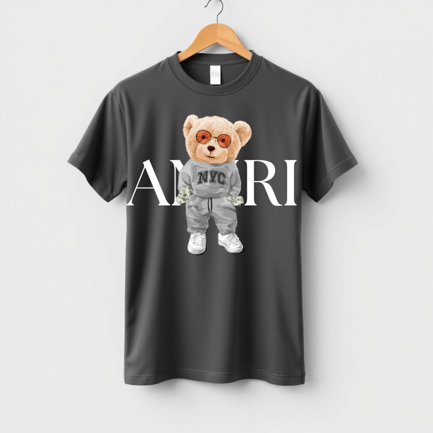 NYC Teddy – Aesthetic Streetwear Graphic T-Shirt