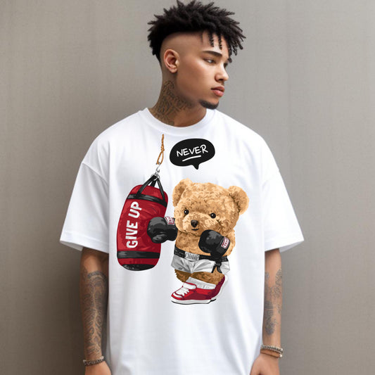 NEVER GIVE UP – The Fighter Bear
