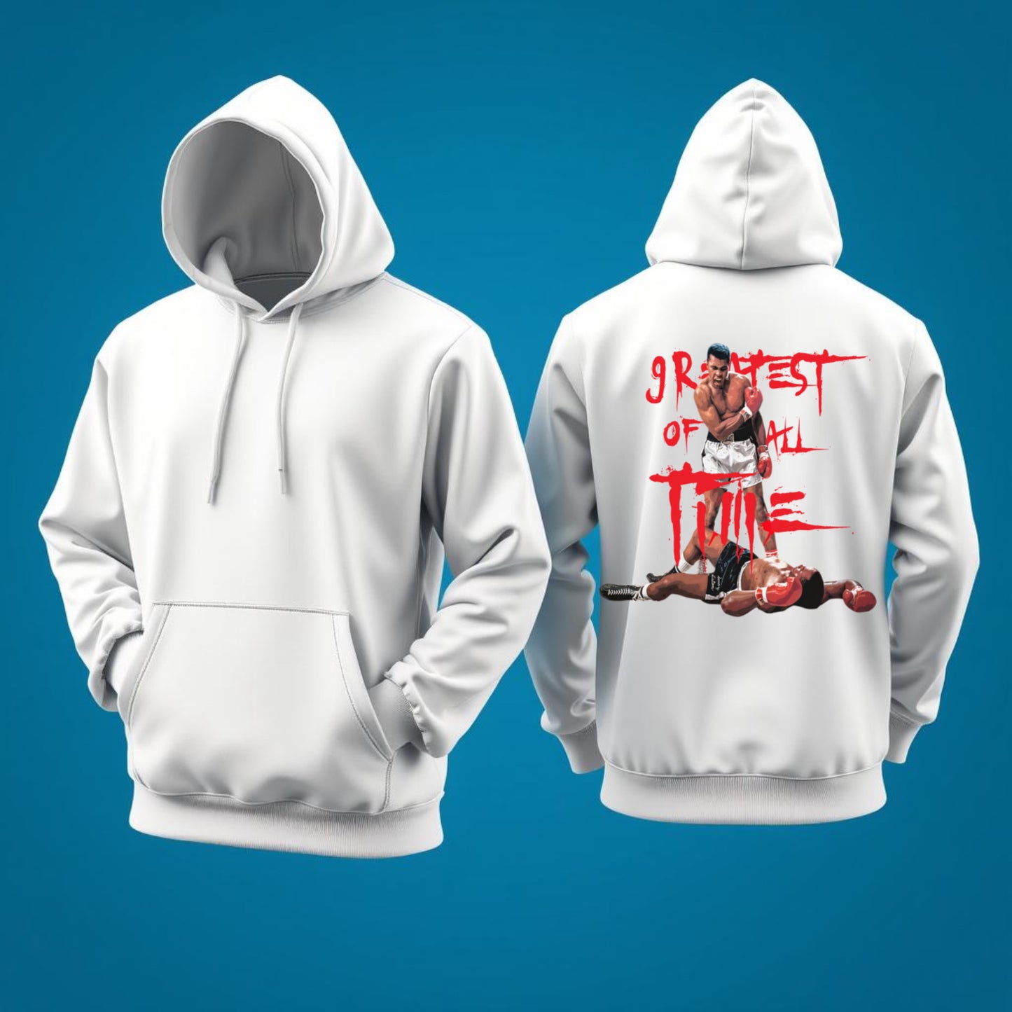 Greatest of All Time Hoodie – Boxing Legend Streetwear Edition