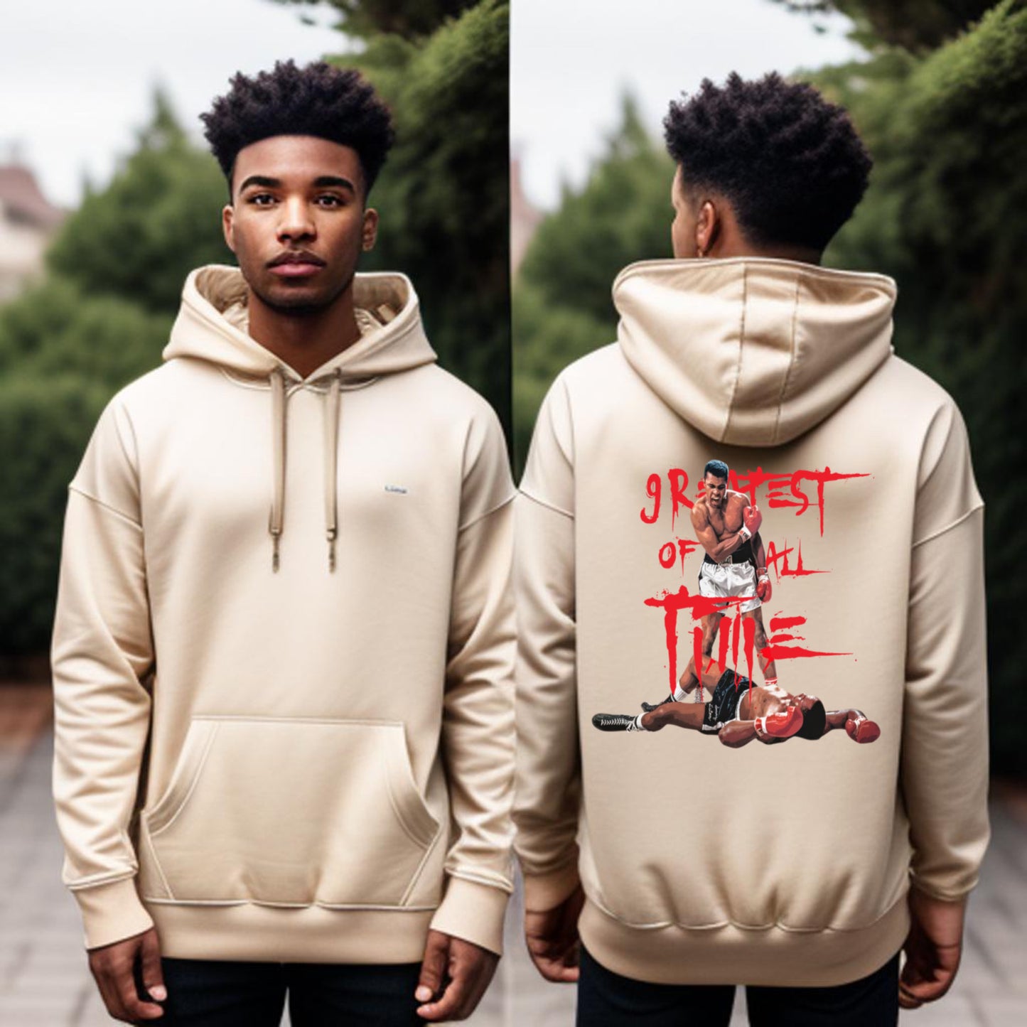 Greatest of All Time Hoodie – Boxing Legend Streetwear Edition