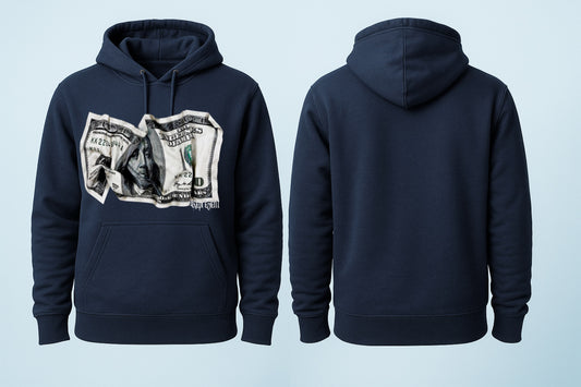 Crumbled Money Hoodie – Street Luxury Edition
