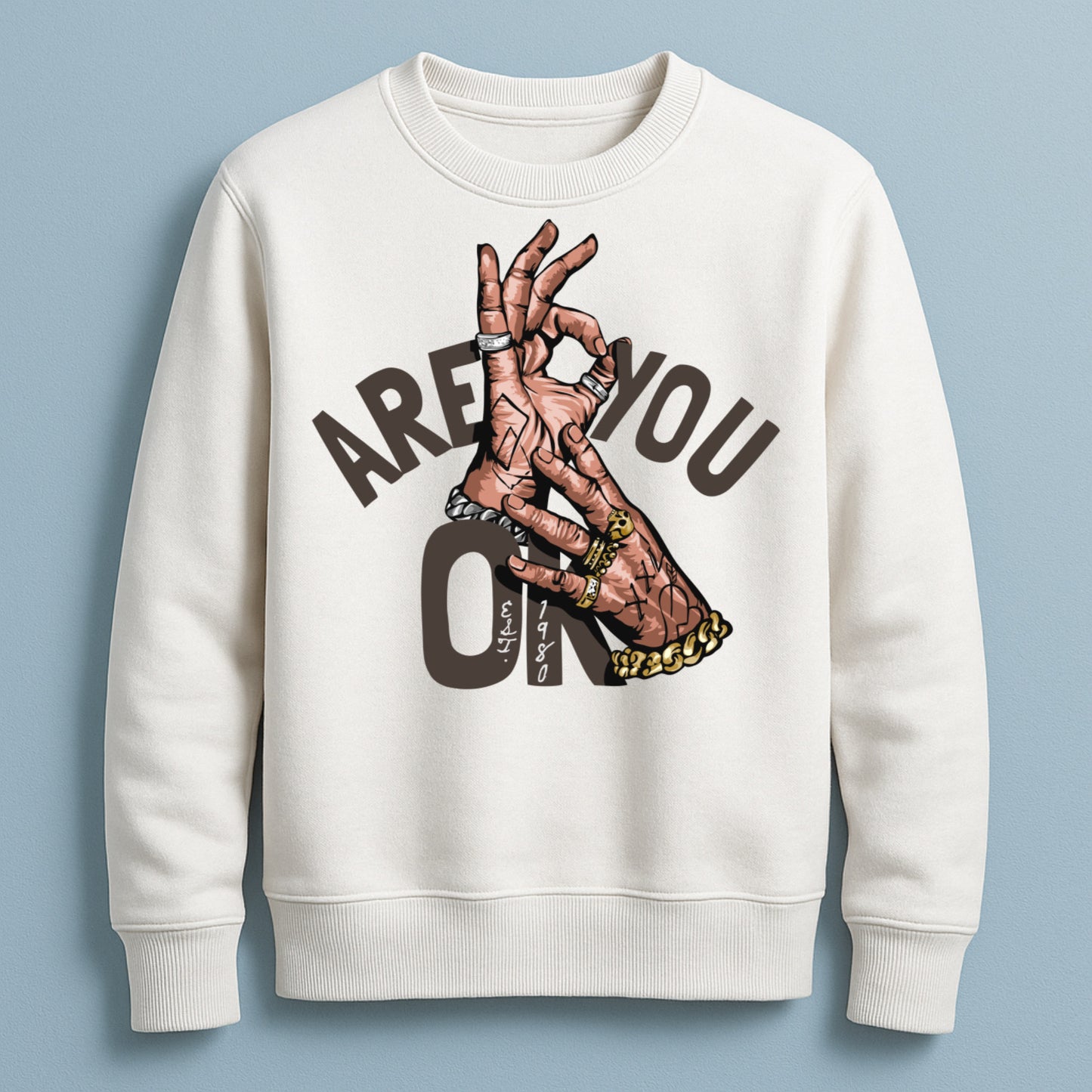 Are You OK – Statement Streetwear Graphic T-Shirt