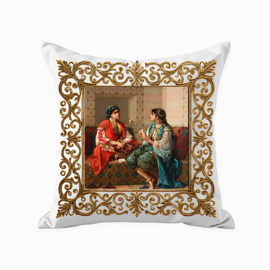 Whispers of Heritage – Decorative Pillow