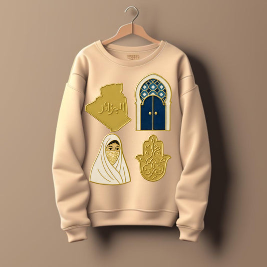 Algerian Symbols Sweatshirt – Heritage Edition