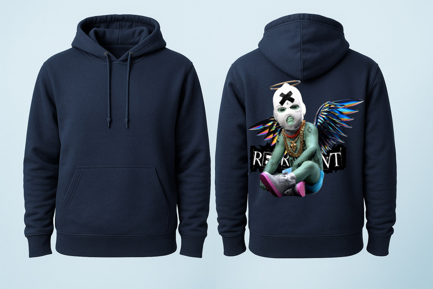 Rebel Angel Hoodie – Not All Saints Wear Halos