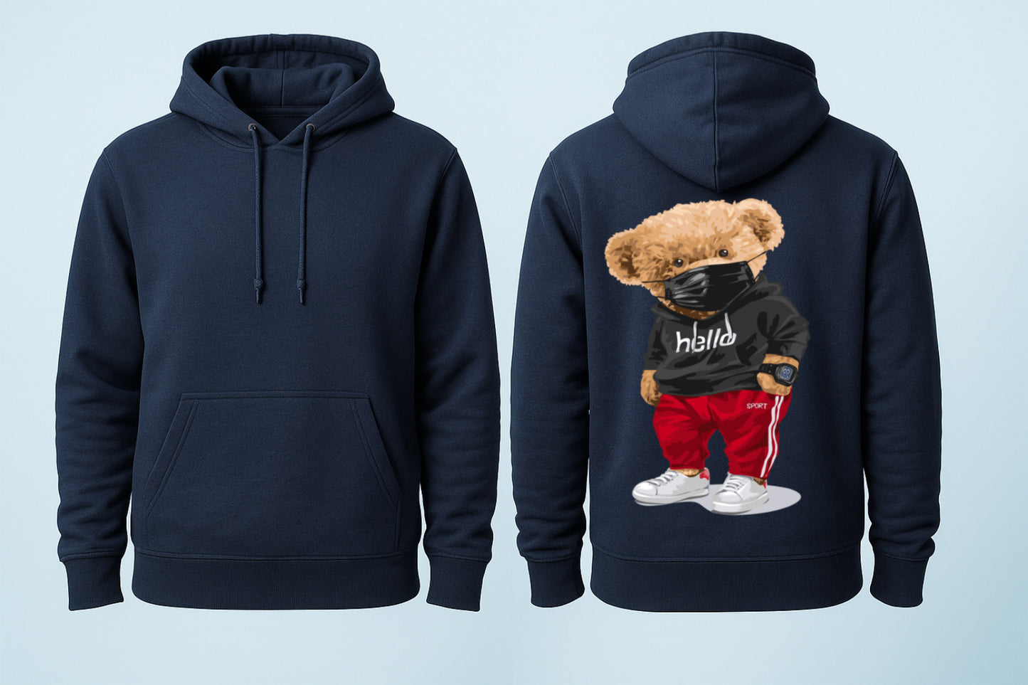 Street Bear Hoodie – Urban Style with Modern Vibes