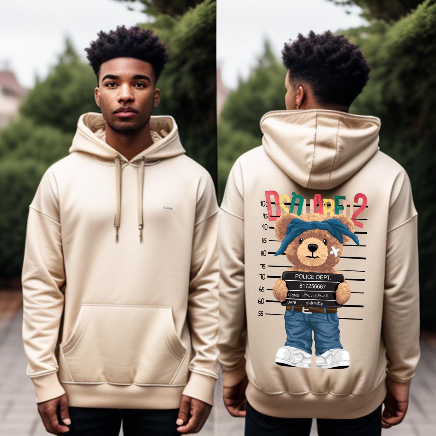 Rebel Bear Hoodie – Streetwear with Attitude
