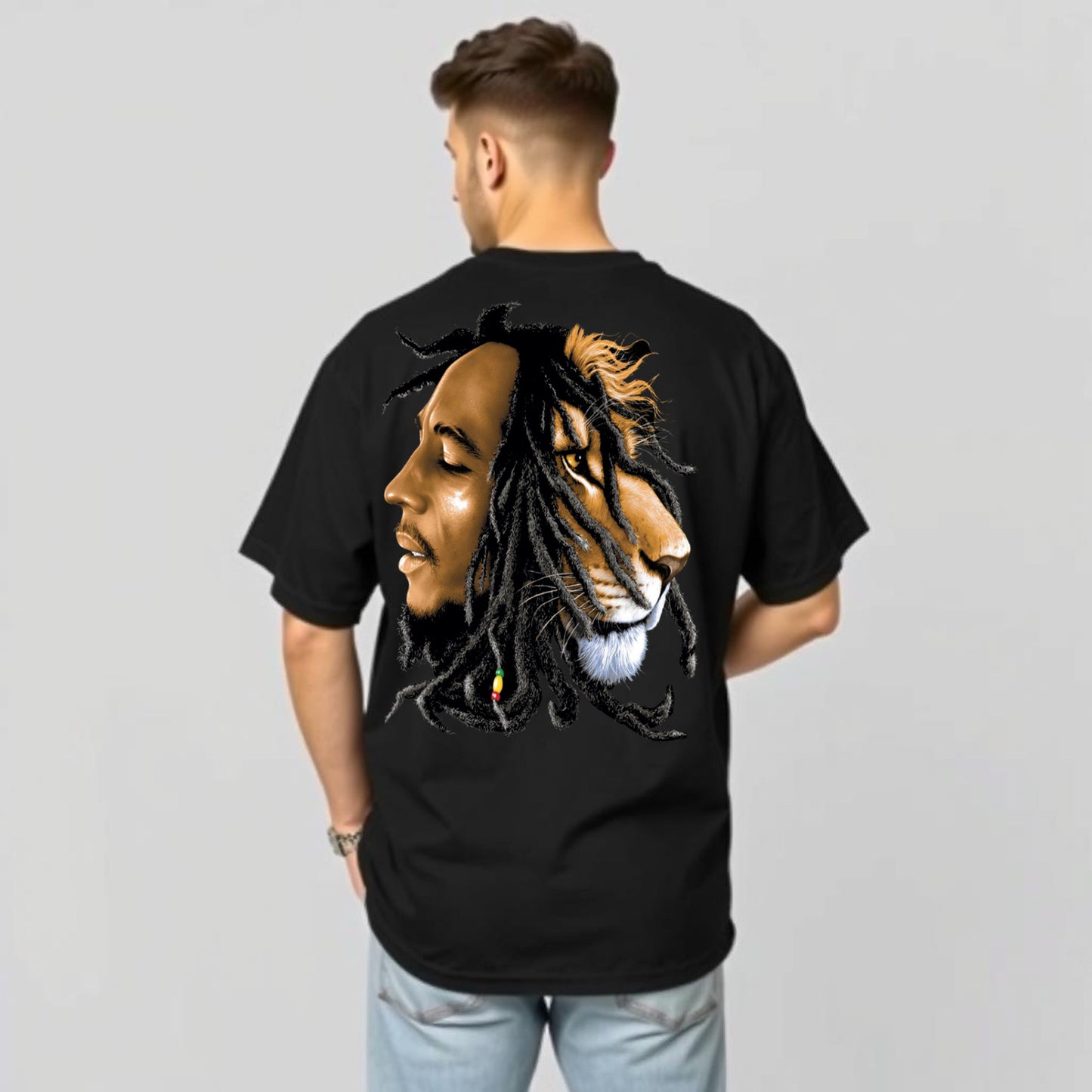 Lion Soul – Afro Fusion Artistic T-Shirt