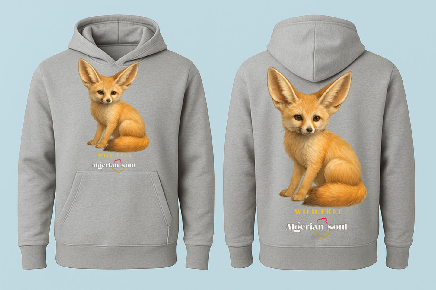 “Algerian Fennec Soul” T-Shirt – Wild & Free