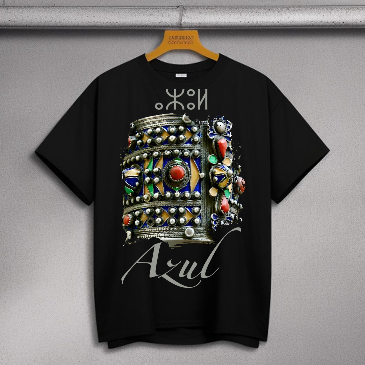 Azul – Amazigh Heritage Bracelet Tee