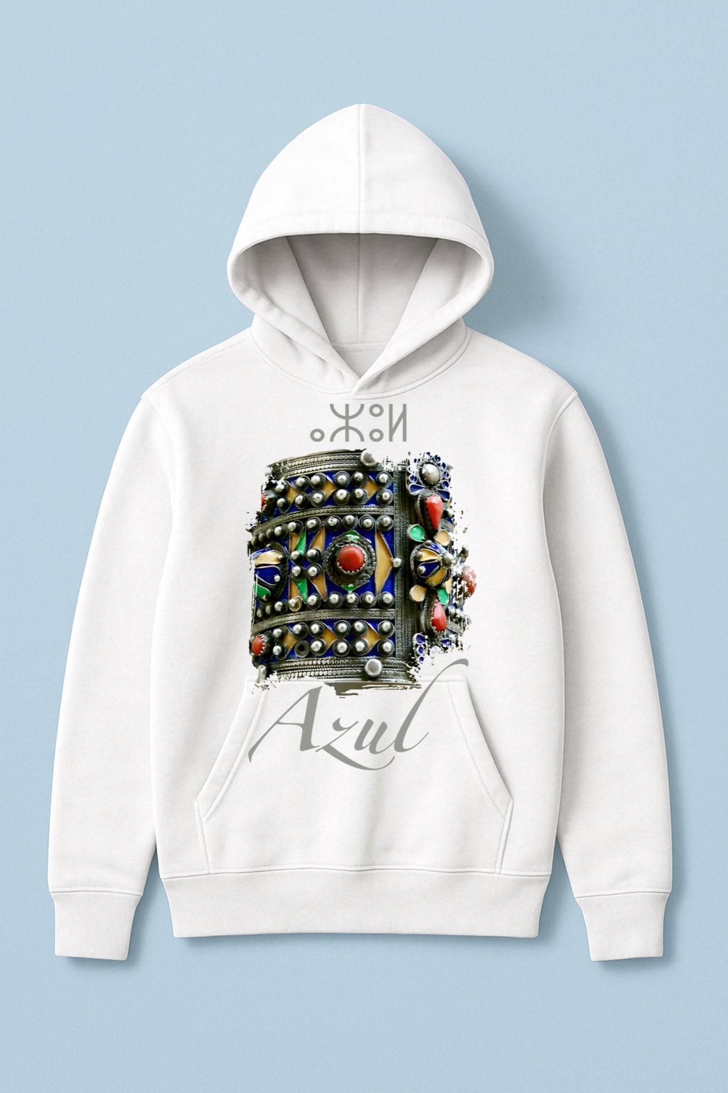 Azul – Amazigh Heritage Bracelet Tee