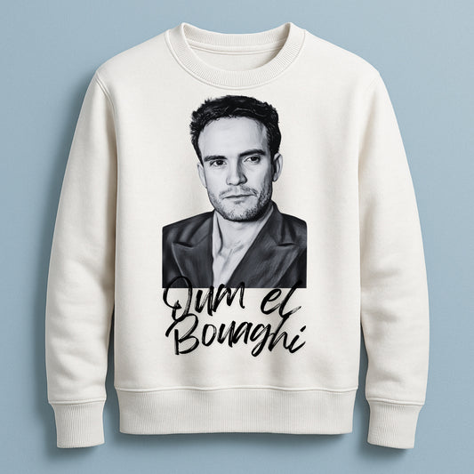 “Oum El Bouaghi Heritage Sweatshirt – Hand-Drawn Portrait Edition