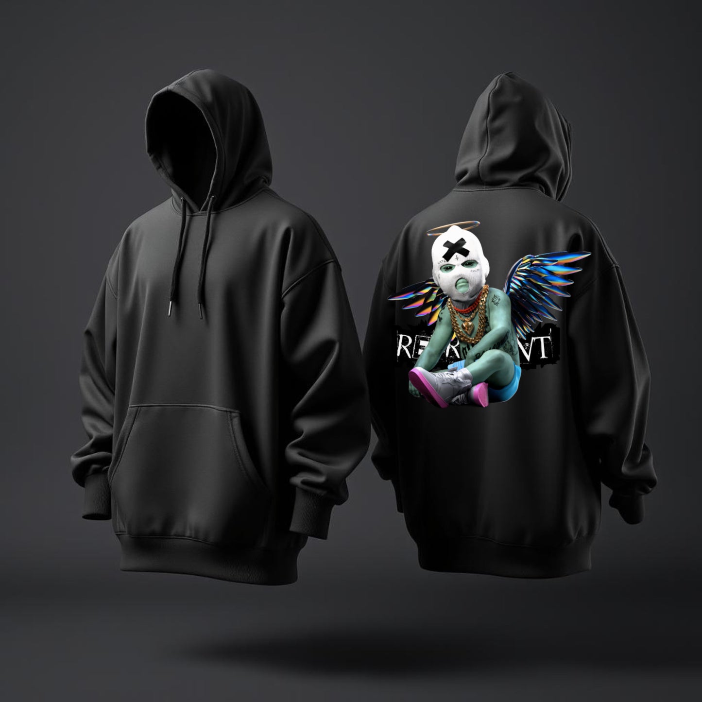 Rebel Angel Hoodie – Not All Saints Wear Halos