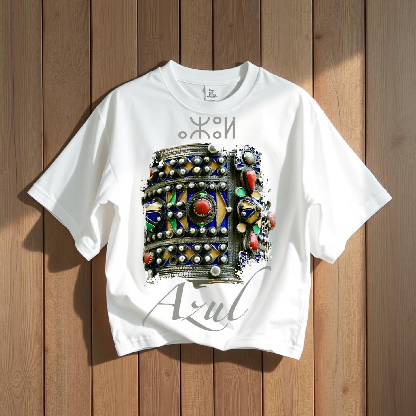Azul – Amazigh Heritage Bracelet Tee