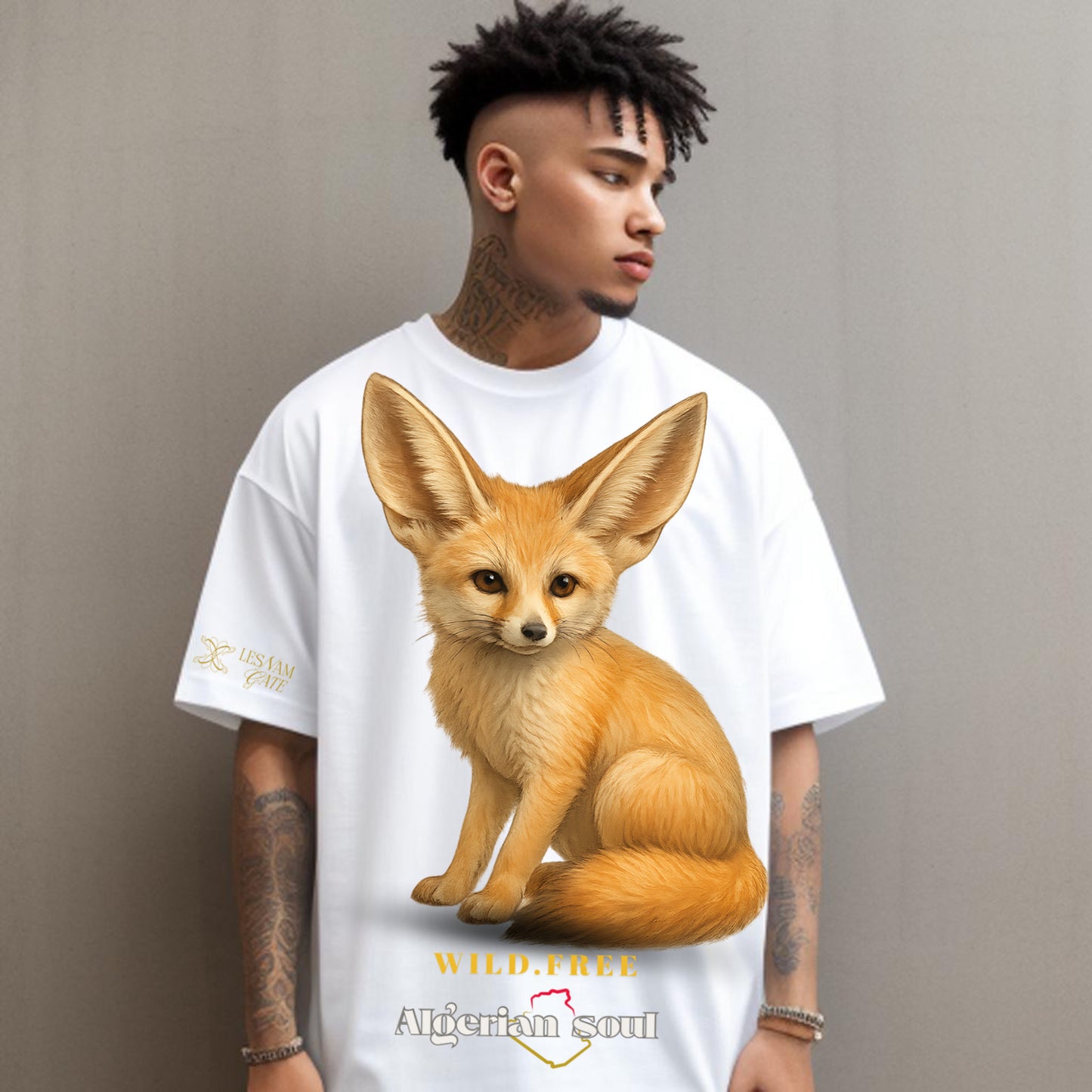“Algerian Fennec Soul” T-Shirt – Wild & Free